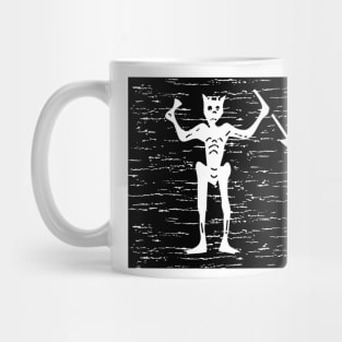 Aged Black Beard Flag Mug